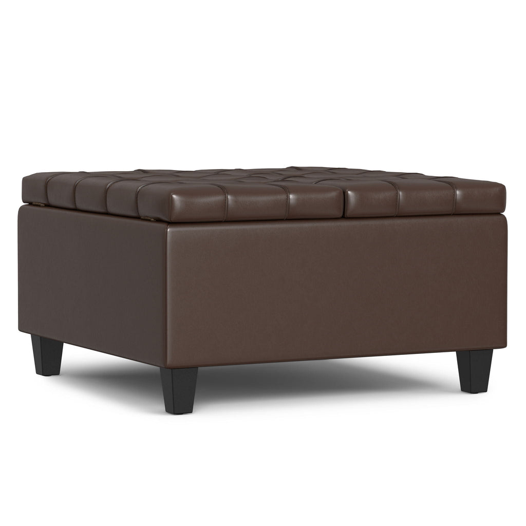 Harrison - Large Coffee Table Storage Ottoman by Unique Piece Furniture