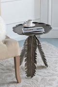 Leaf Side Table - Silver by Unique Piece Furniture