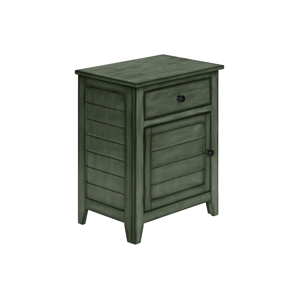 Accent Nightstand, Storage Drawer, Transitional by Unique Piece Furniture