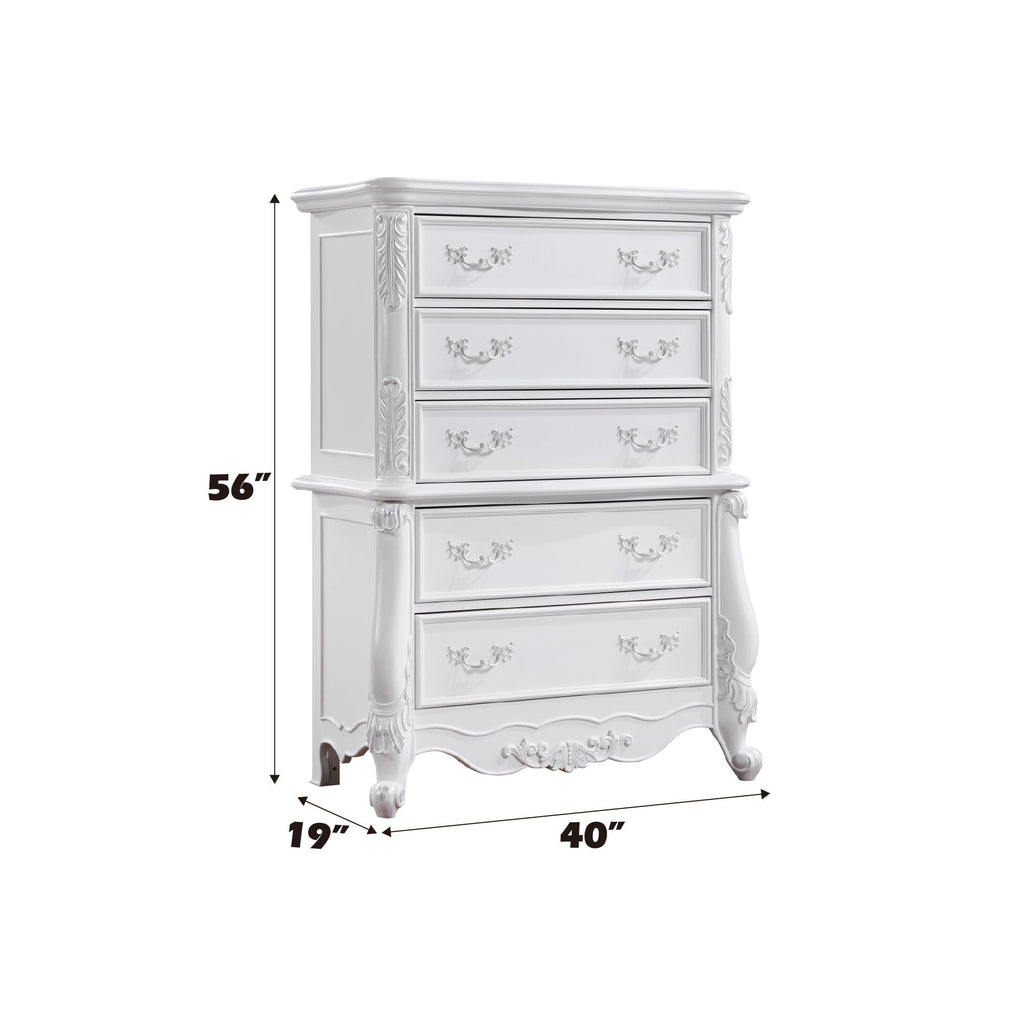 Latisha - Chest - White by Unique Piece Furniture