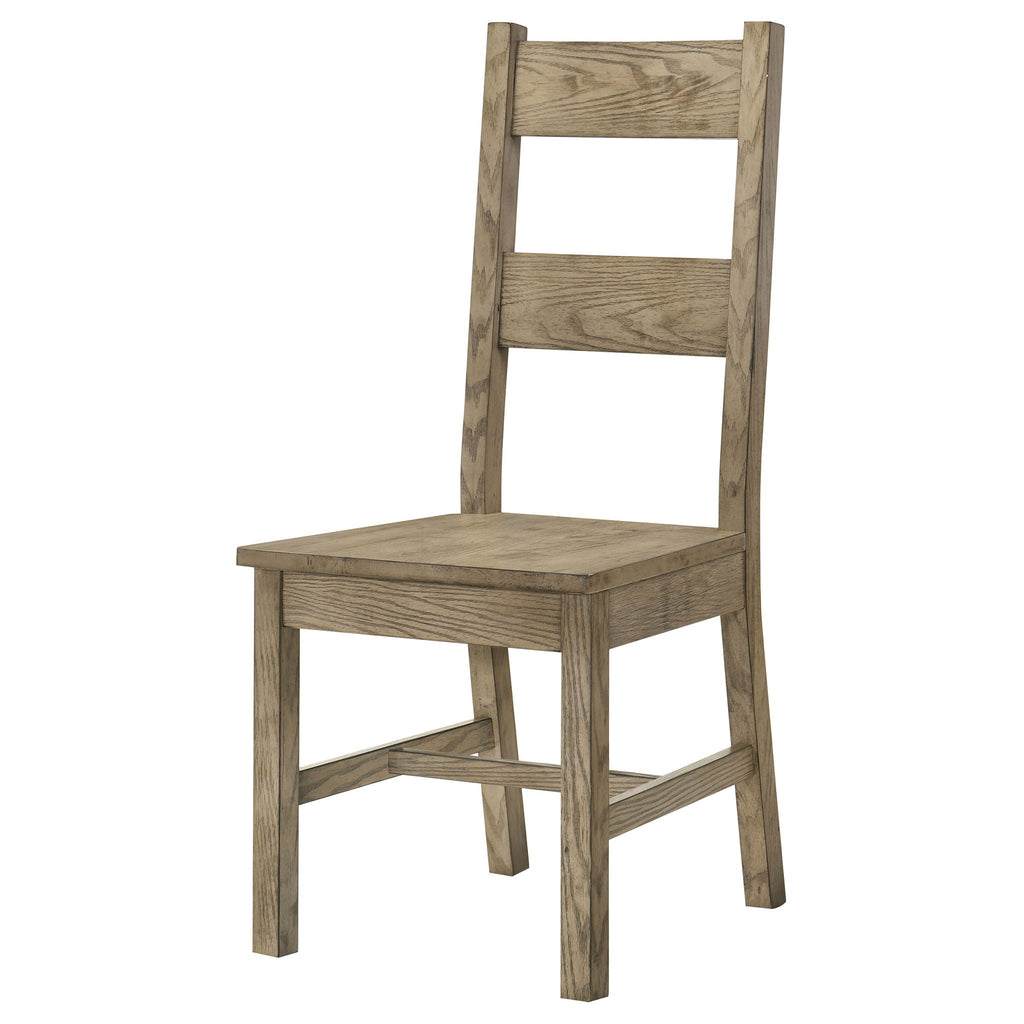 Cardova Solid Wood Dining Side Chair Vineyard Oak (Set of 2) by Unique Piece Furniture