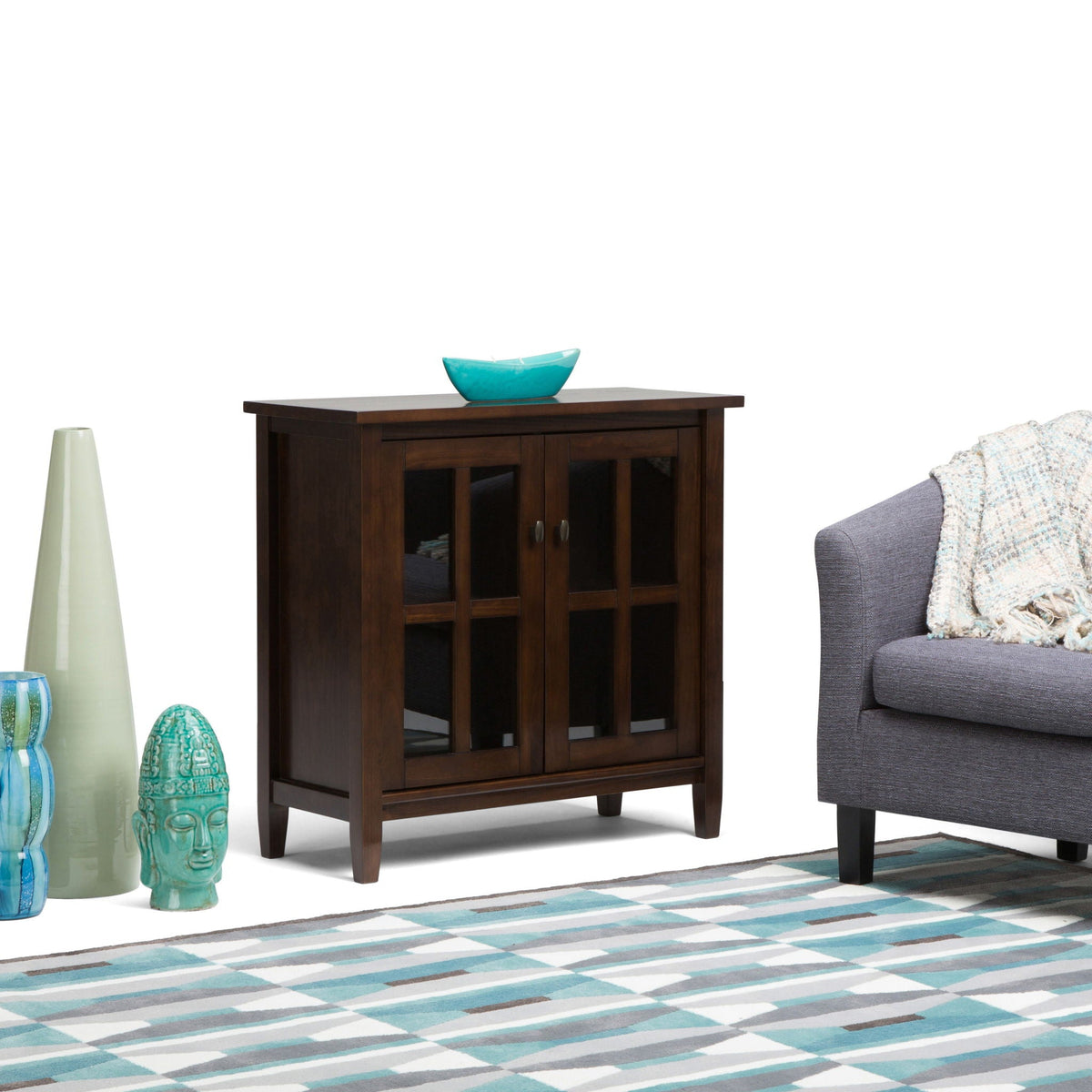 Warm Shaker - Handcrafted Low Storage Cabinet by Unique Piece Furniture