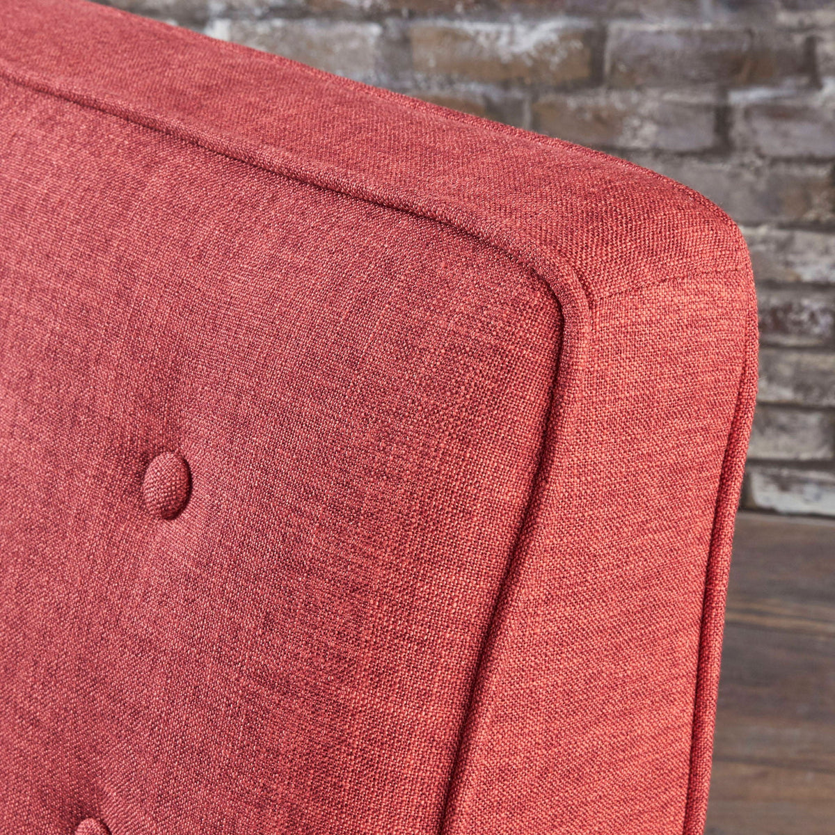 Mid-Century Modern Recliner With Button Tufted Waffle Stitch by Unique Piece Furniture