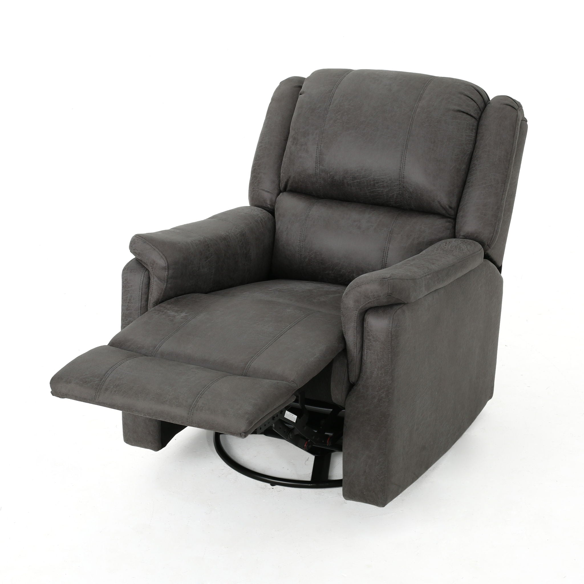 Contemporary Glider Recliner With Swivel Function by Unique Piece Furniture