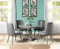 Waylon - 5 Pieces Dining Room Set - Gray / Oak by Unique Piece Furniture