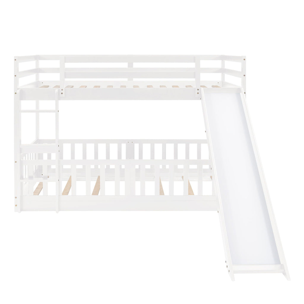 Functional Bunk Bed & Convertible Ladder And Slide by Unique Piece Furniture
