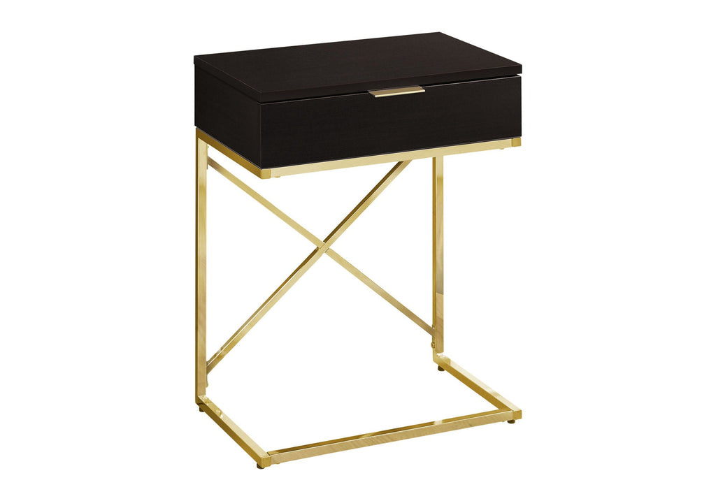 Accent Side Table, Storage Drawer, Spacious Tabletop, Contemporary & Modern by Unique Piece Furniture