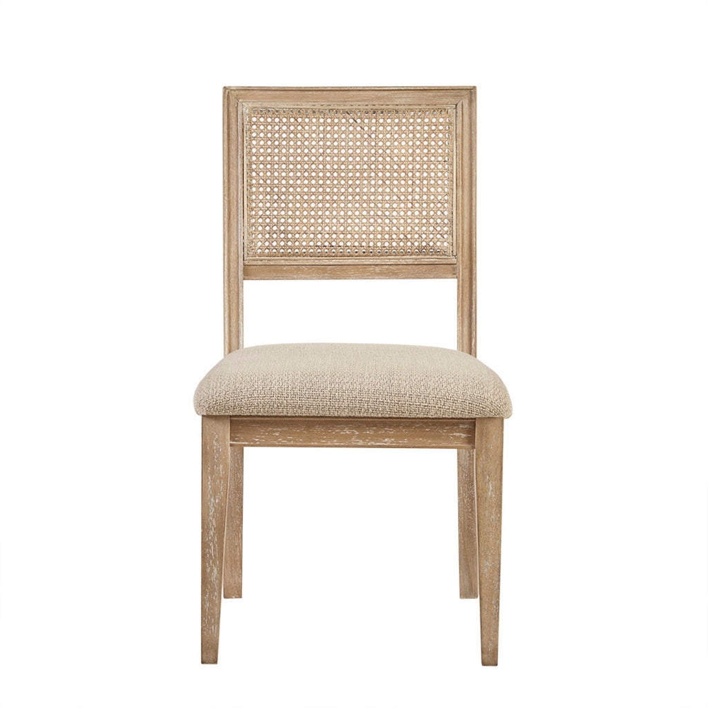 Modern Armless Dining Chair With Cane Back (Set of 2) by Unique Piece Furniture