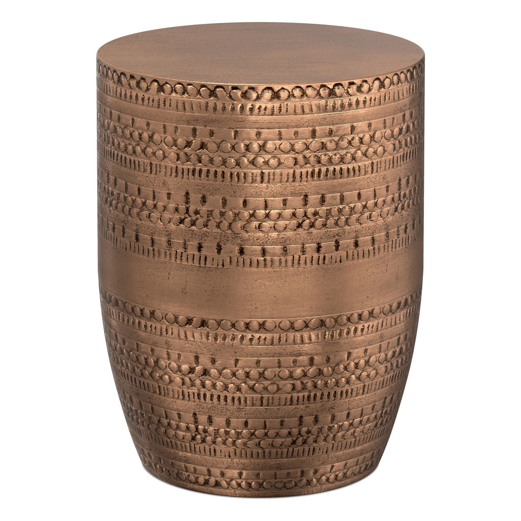 Johnsen - Handcrafted Large Metal Accent Table by Unique Piece Furniture