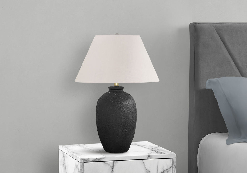 Lighting, Table Lamp, Ceramic, Modern - Black by Unique Piece Furniture
