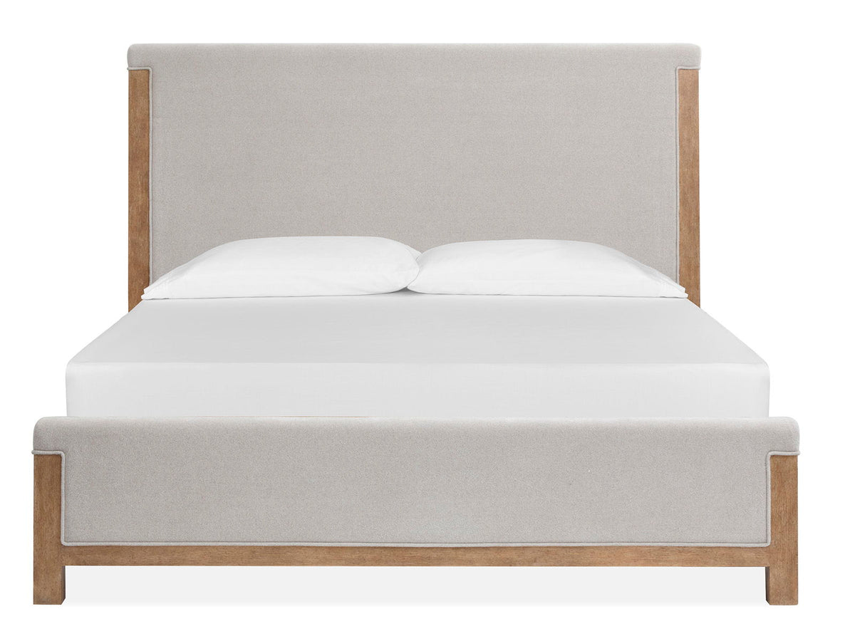 Plum Creek - Upholstered Panel Bed by Unique Piece Furniture