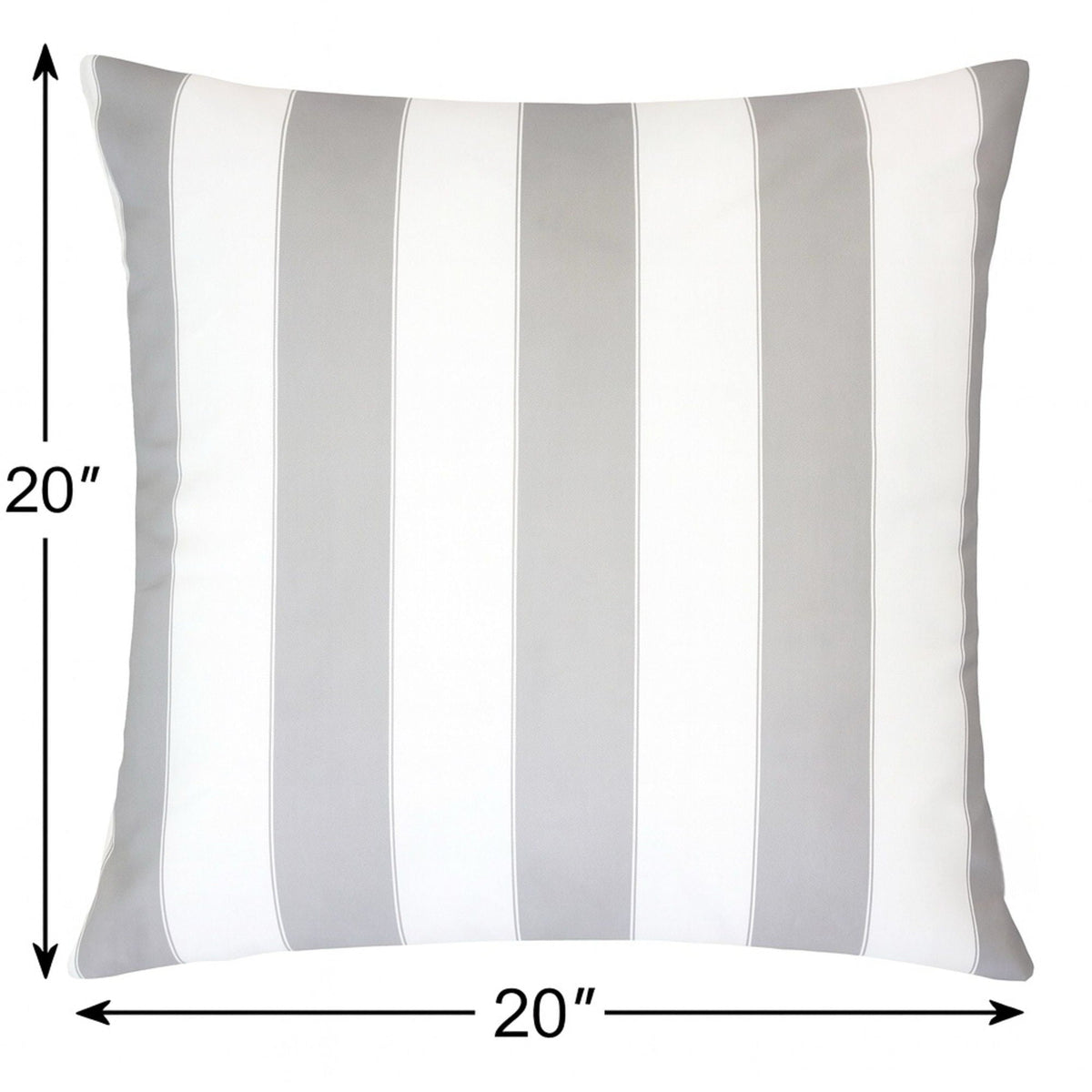 Horizon Stripe Pillow Outdoor & Indoor by Unique Piece Furniture