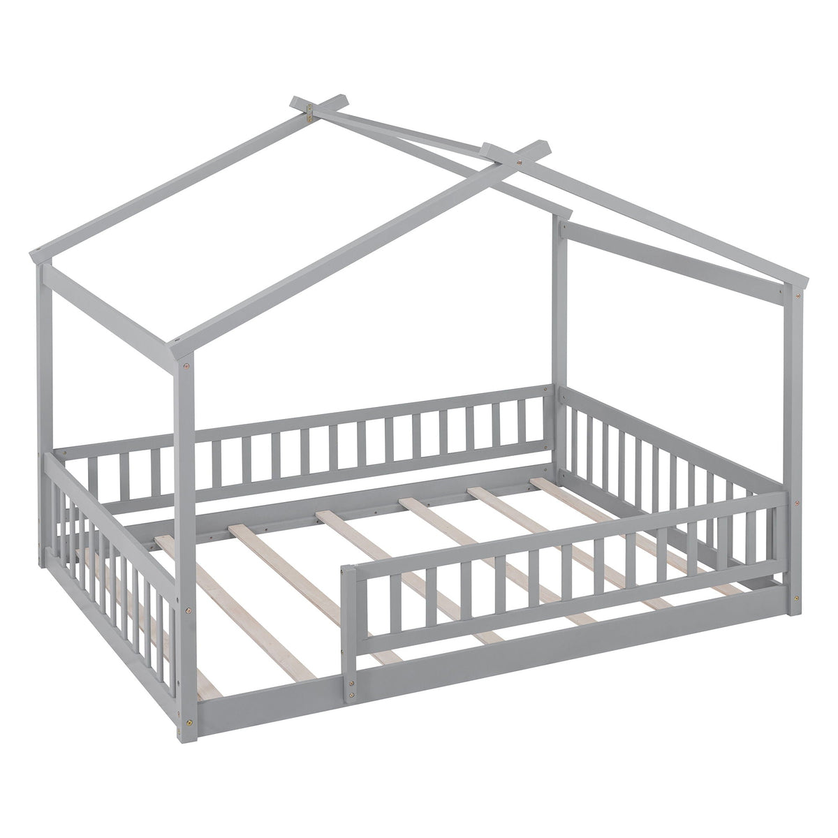 Bed House Bed Frame With Fence by Unique Piece Furniture