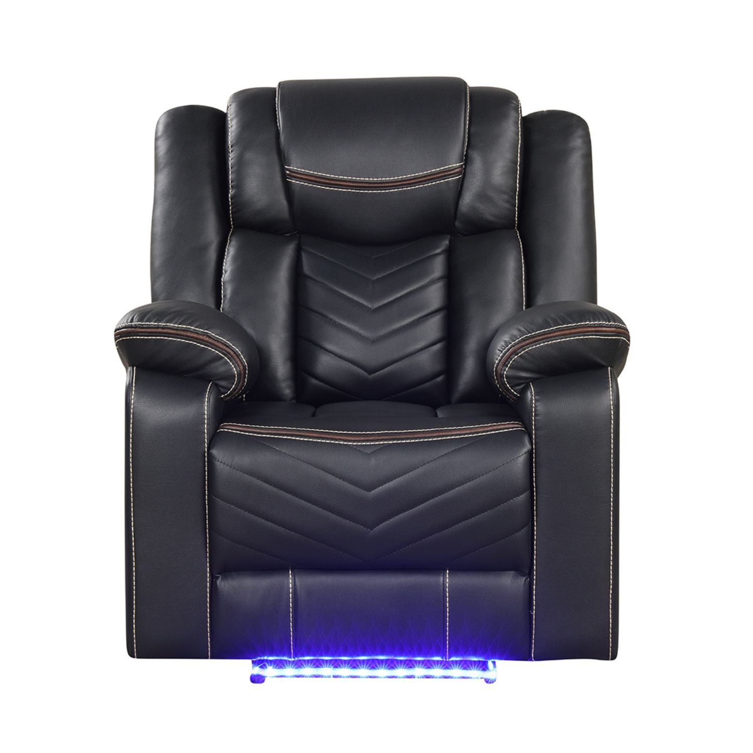Challenger - LED Power Recliner Chair by Unique Piece Furniture