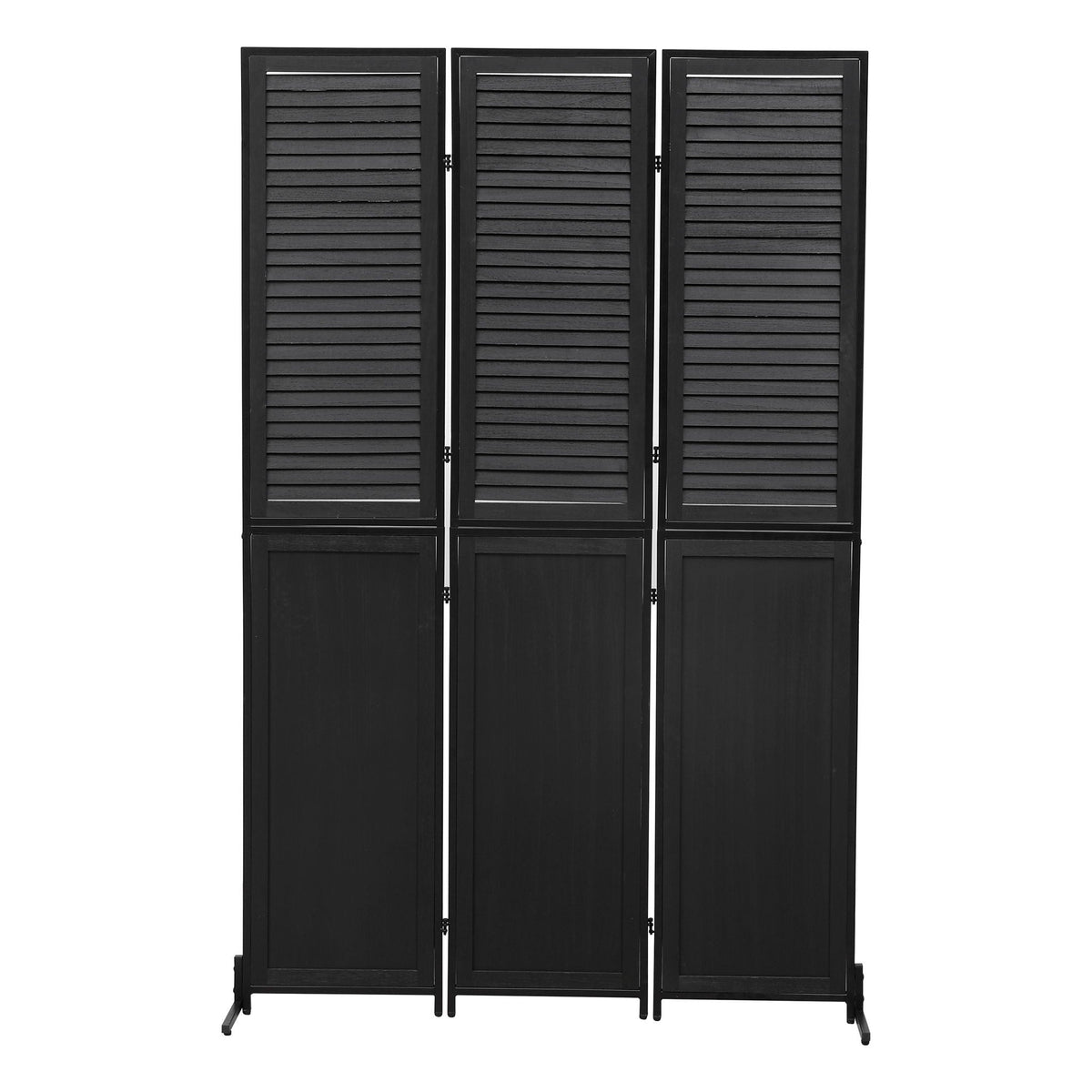Rustic 3 Panel Room Dividers And Folding Privacy Screen by Unique Piece Furniture