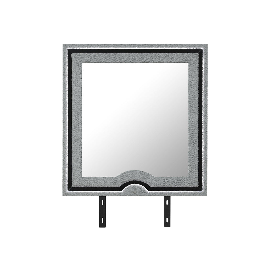 Isaiah - Mirror With Upholstered Frame And LED Lighting by Unique Piece Furniture