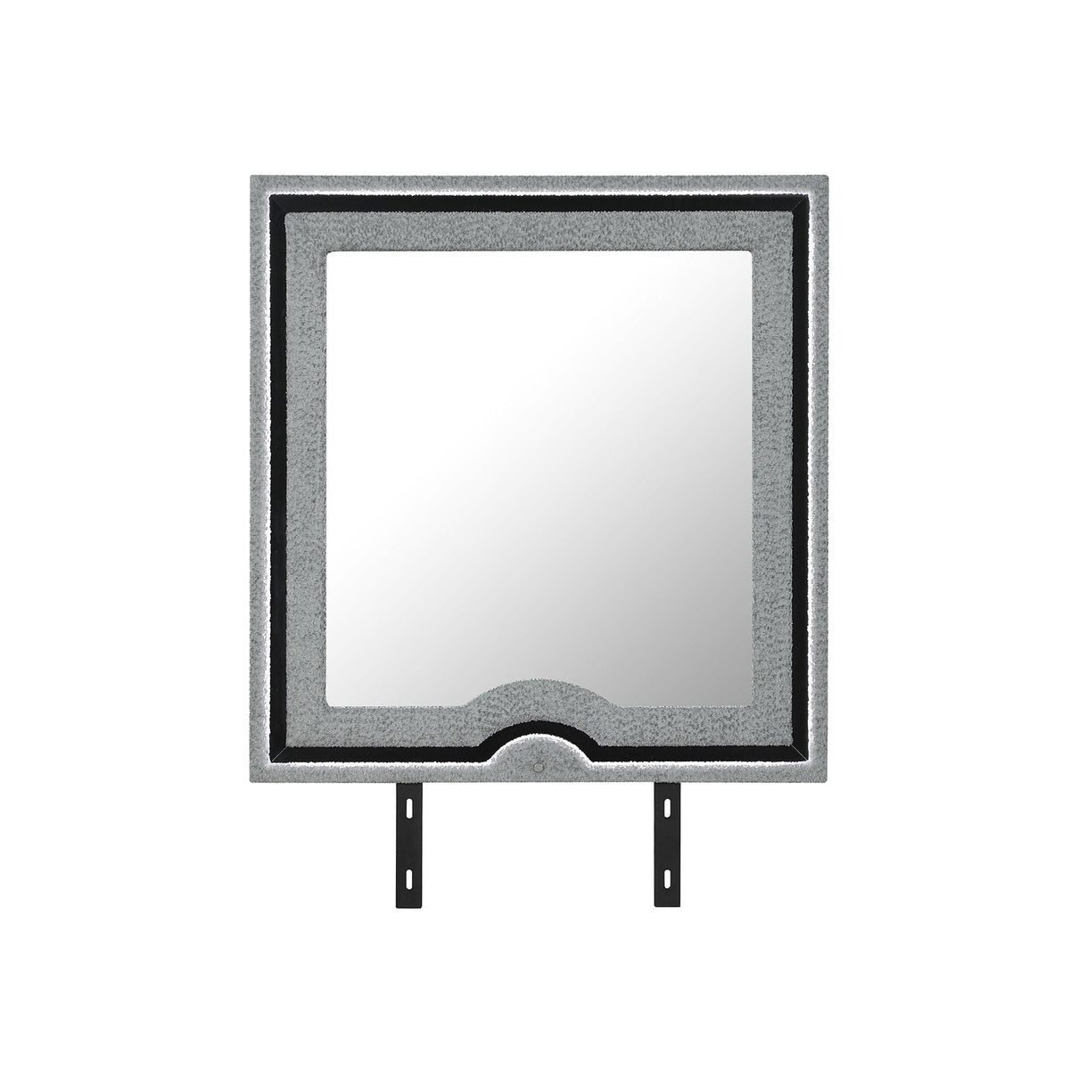 Isaiah - Mirror With Upholstered Frame And LED Lighting by Unique Piece Furniture