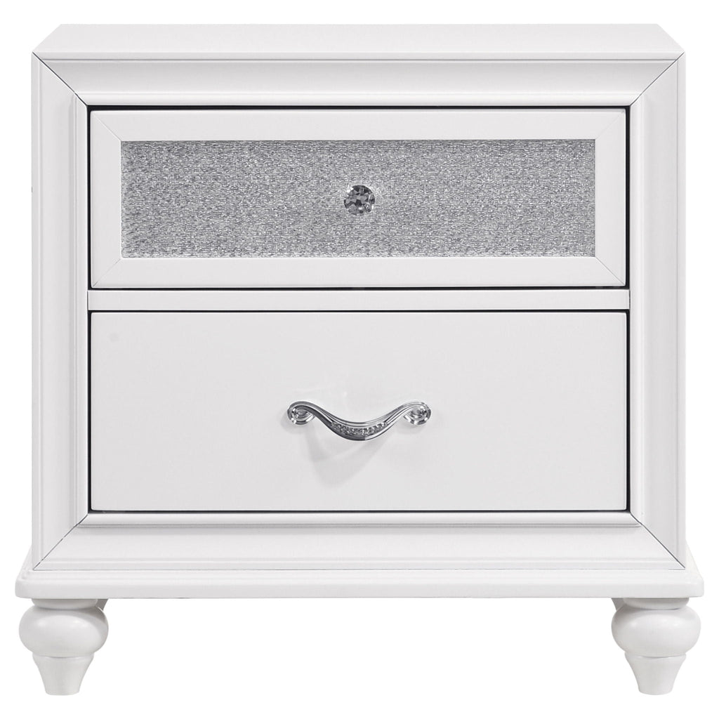 Barzini 4-piece Queen Bedroom Set White by Unique Piece Furniture