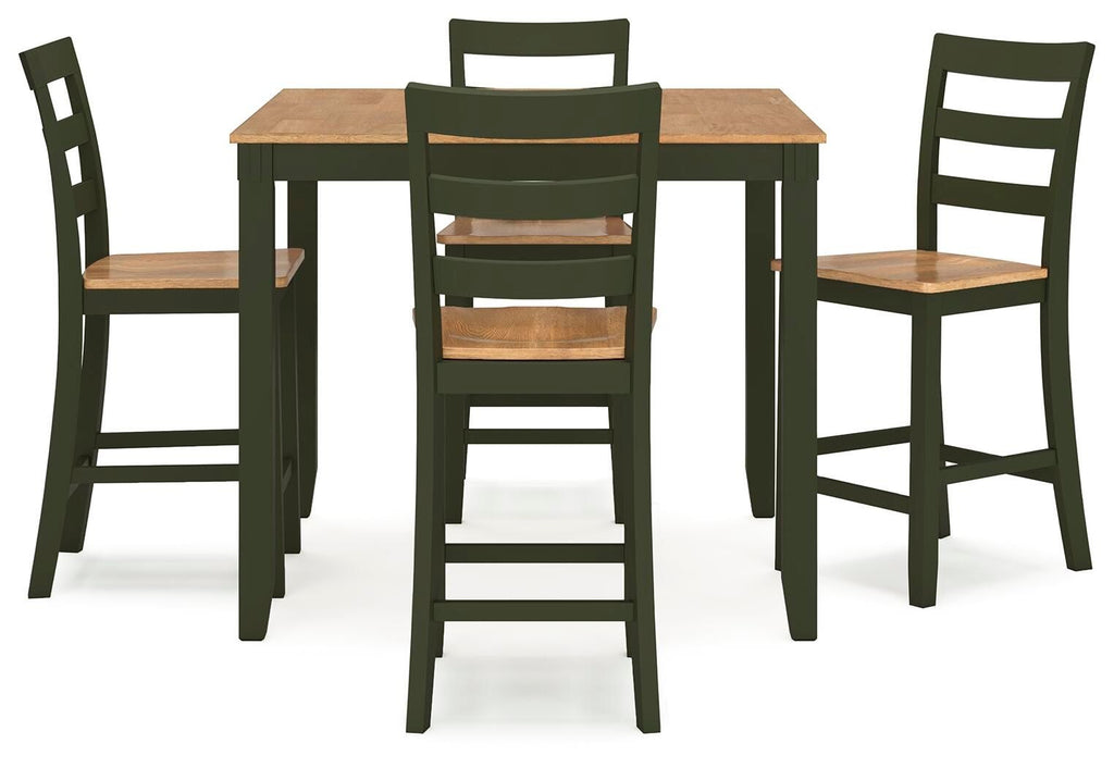 Gesthaven - Dining Room Counter Table Set by Unique Piece Furniture