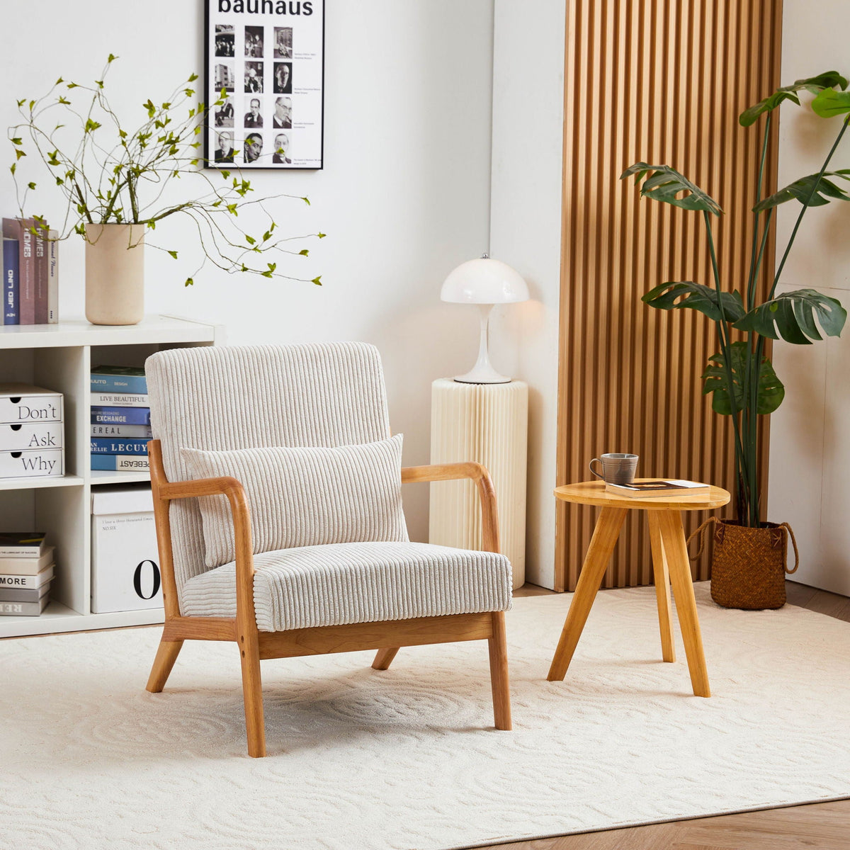 Accent Arm Chair With Pillow Upholstered by Unique Piece Furniture