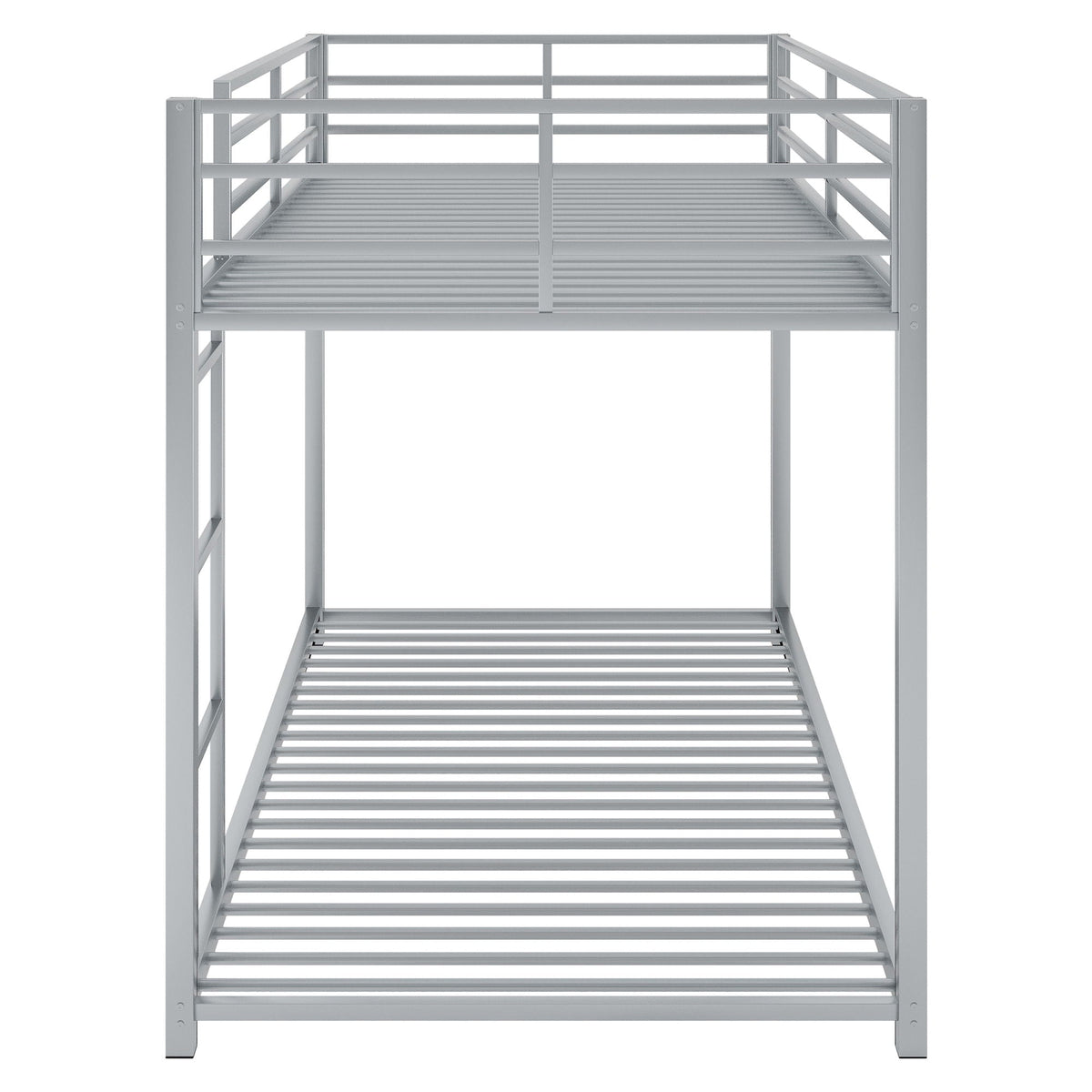 Metal Bunk Bed, Low Bunk Bed With Ladder by Unique Piece Furniture