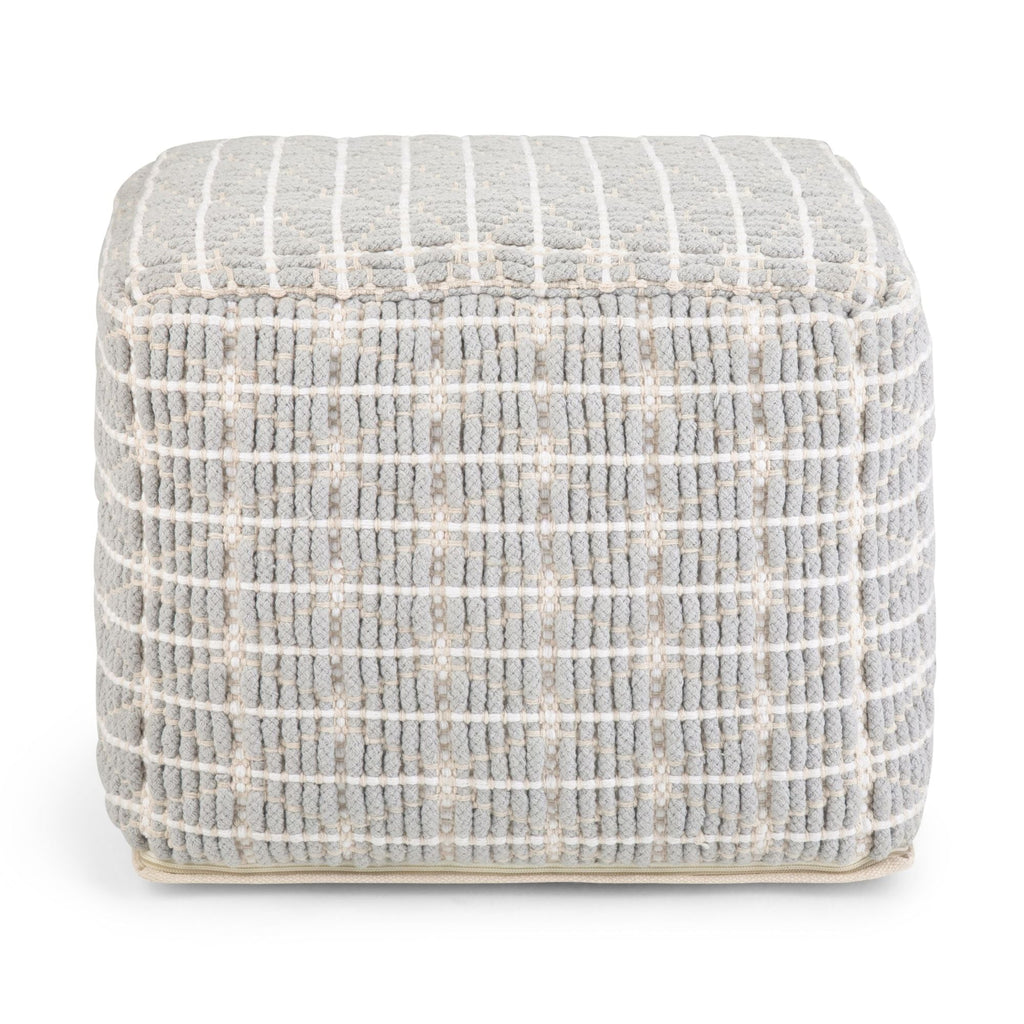 Noreen - Upholstered Square Pouf by Unique Piece Furniture