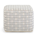 Noreen - Upholstered Square Pouf by Unique Piece Furniture