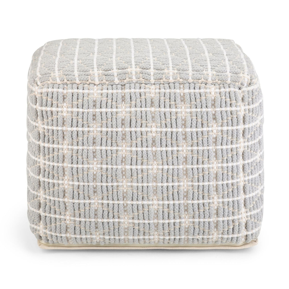 Noreen - Upholstered Square Pouf by Unique Piece Furniture