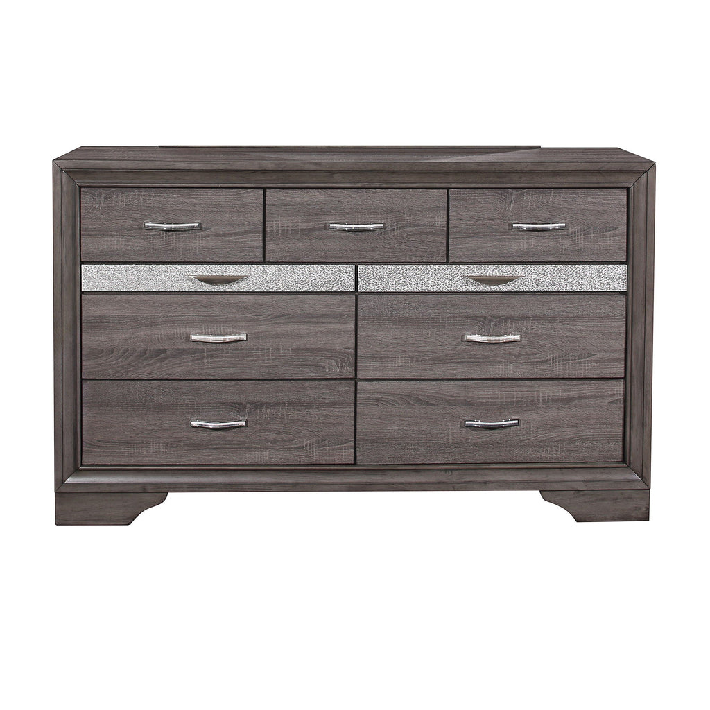 Ryder - Sparkle Dresser - Gray by Unique Piece Furniture