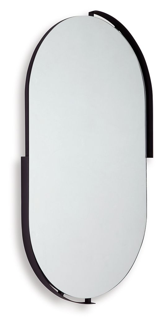 Valkings - Accent Mirror - Black by Unique Piece Furniture