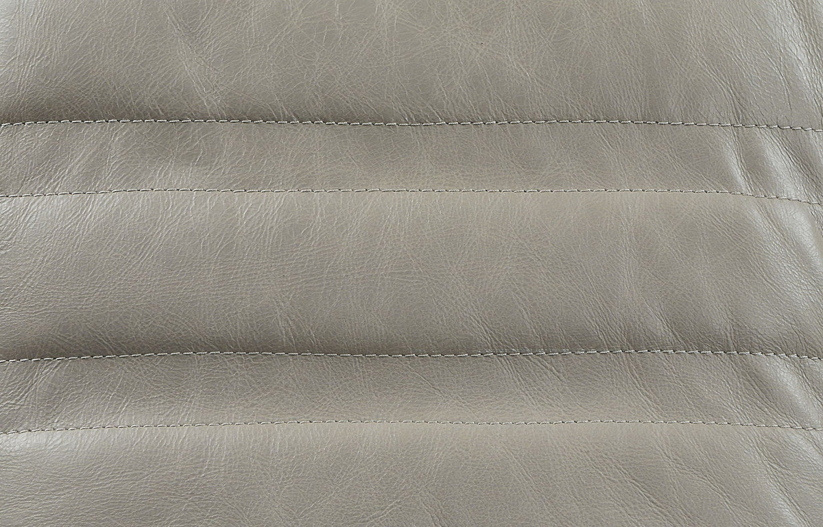 Piran - Top Grain Leather Accent Chair With Swivel - Twilight by Unique Piece Furniture