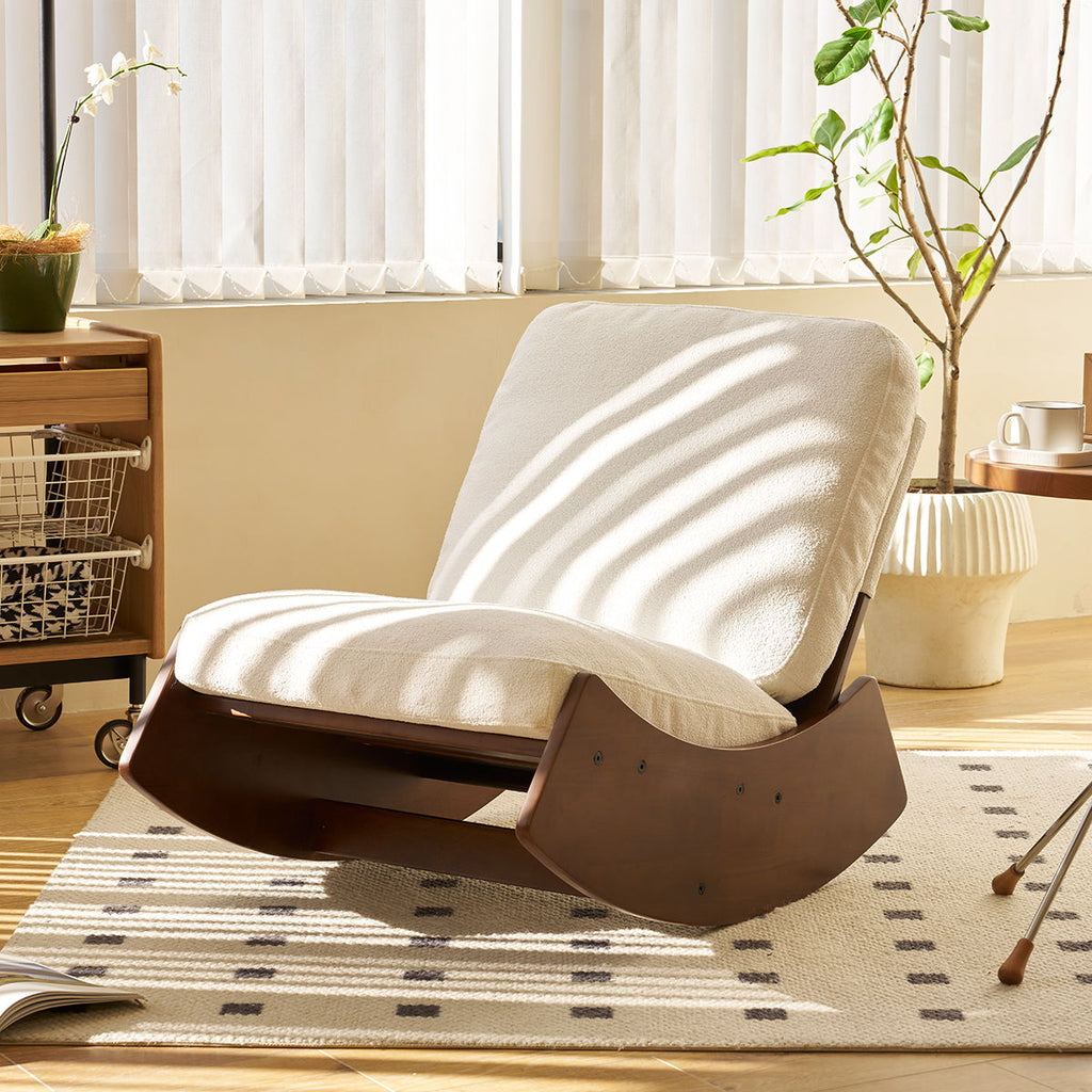 Comfortable High-Quality Upholstery Glider Rocking Chair by Unique Piece Furniture