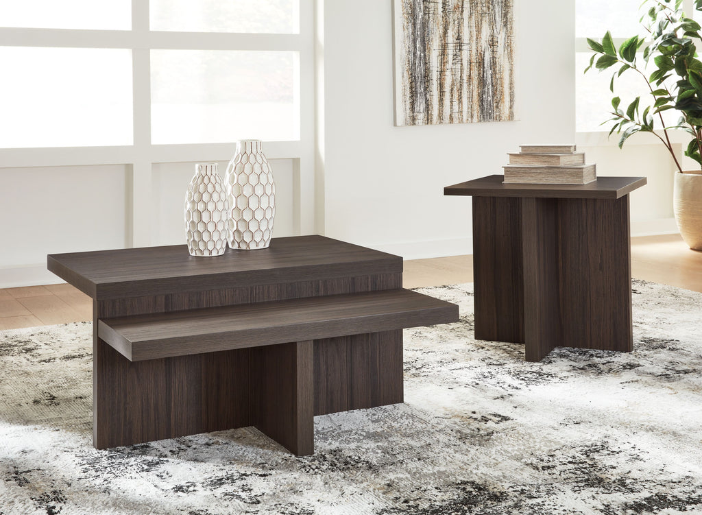 Zendex - Occasional Table Set (Set of 2) - Brown by Unique Piece Furniture