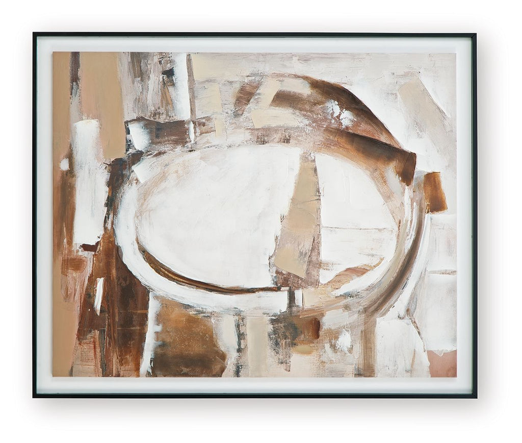 Bradlow - Wall Art - Brown / White / Black by Unique Piece Furniture
