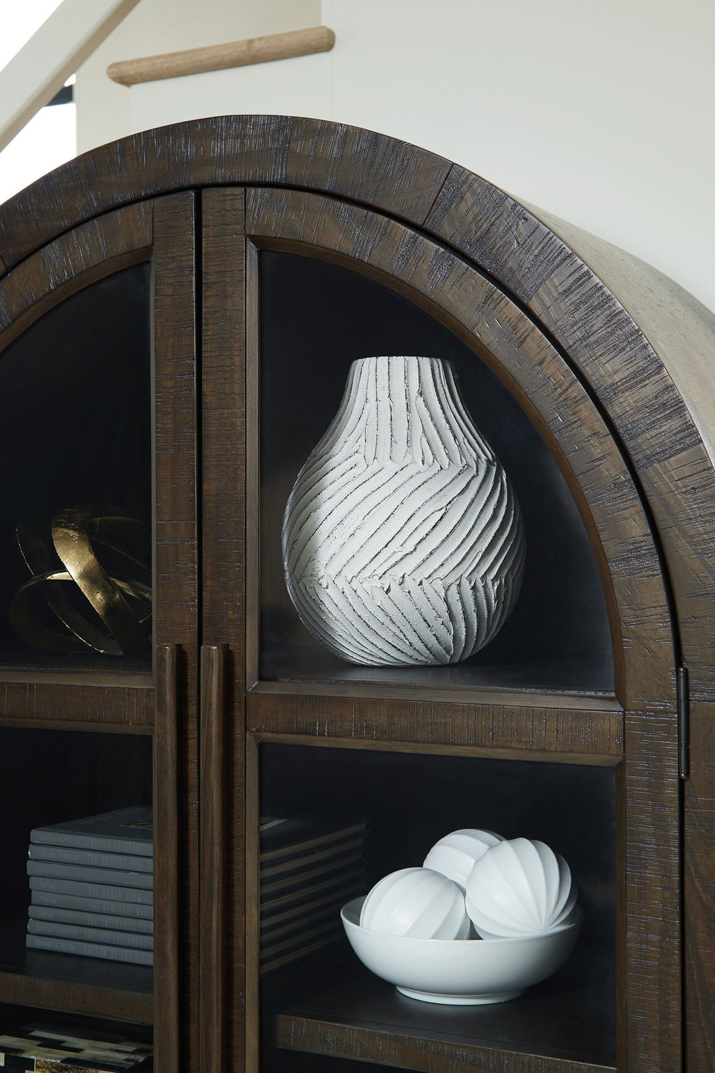 Benhall - Accent Cabinet - Dark Brown by Unique Piece Furniture