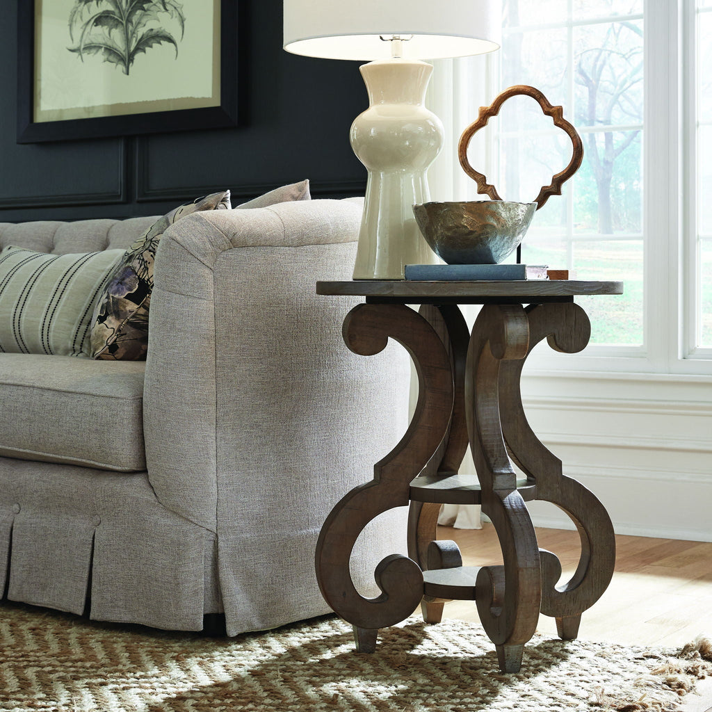 Tinley Park - Round Accent End Table - Dove Tail Gray by Unique Piece Furniture