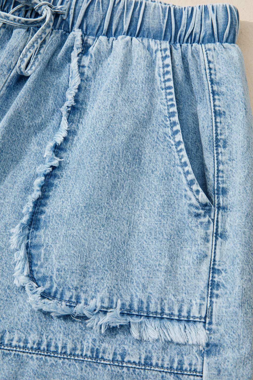 Myosotis Frayed Edge Casual Denim Shorts by Dear-Lover Dropshipping