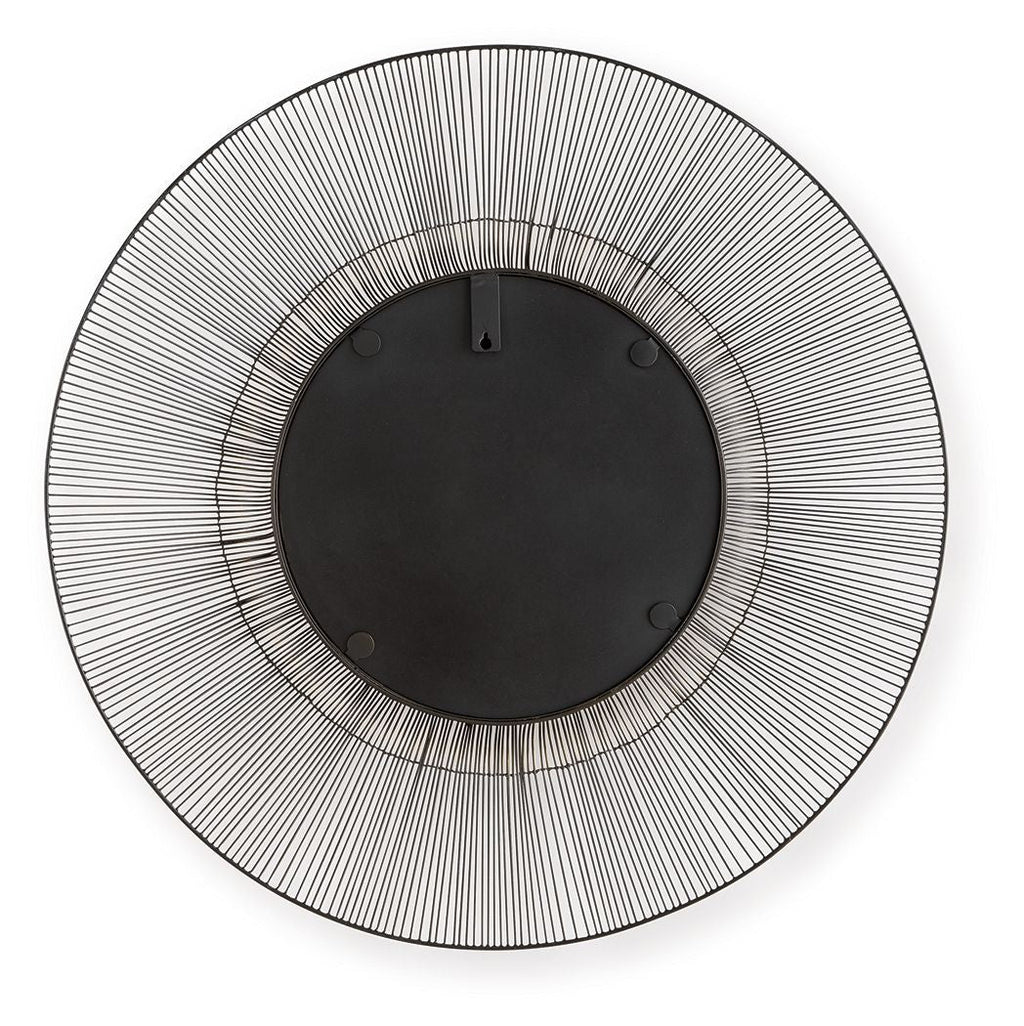 Dallmen - Accent Mirror - Black / Gold Finish by Unique Piece Furniture