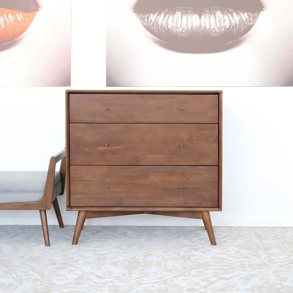 Caroline - Dresser 3 Drawer - Brown / Wood by Unique Piece Furniture