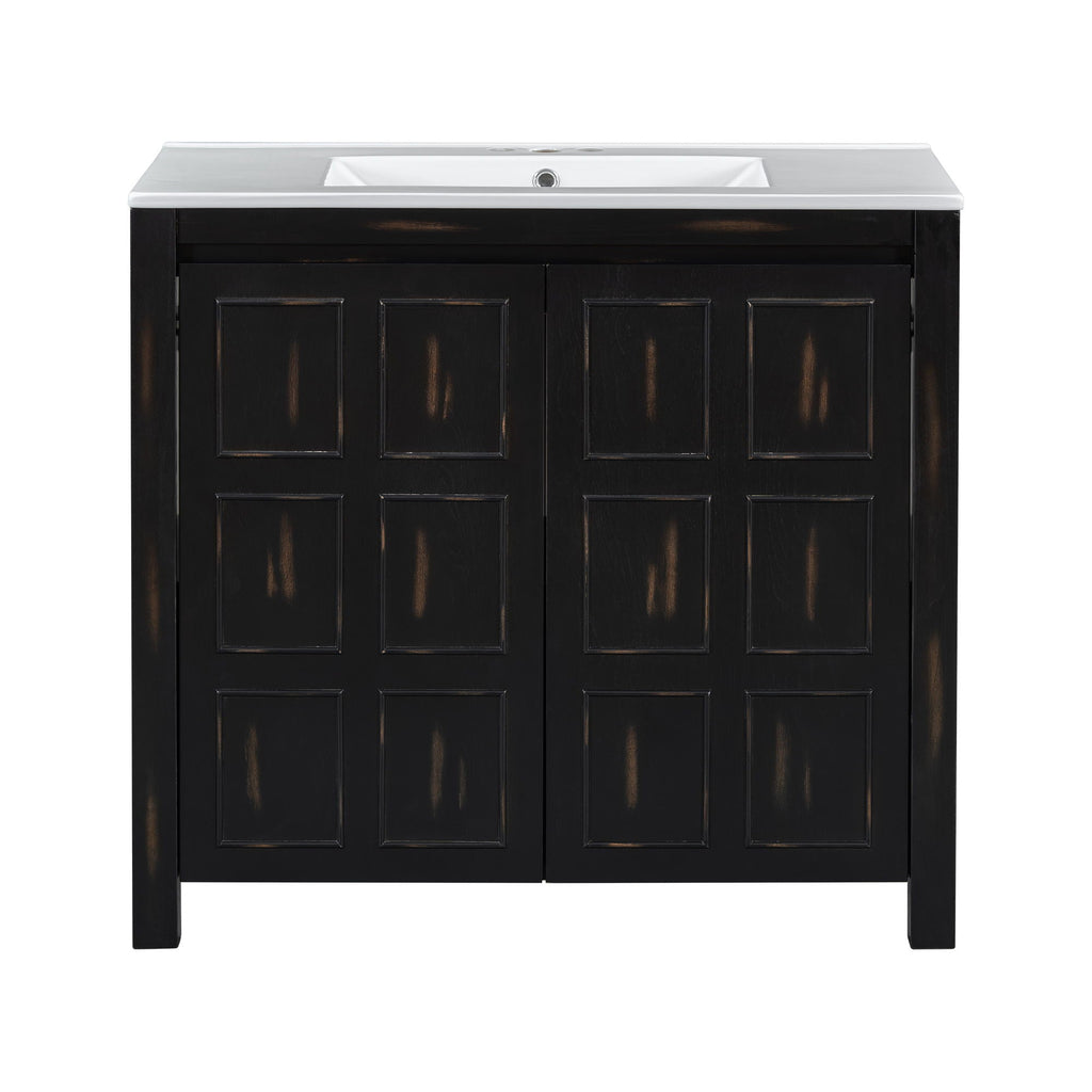 Bathroom Vanity Organizer With Sink, Combo Cabinet Set, Bathroom Storage Cabinet by Unique Piece Furniture
