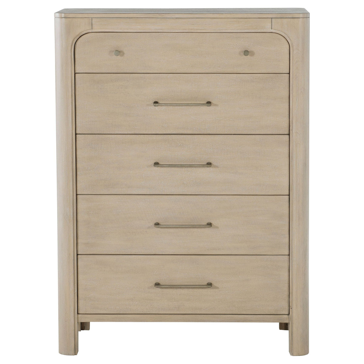 Solano 5-drawer Bedroom Chest of Drawers Weathered Mango by Unique Piece Furniture