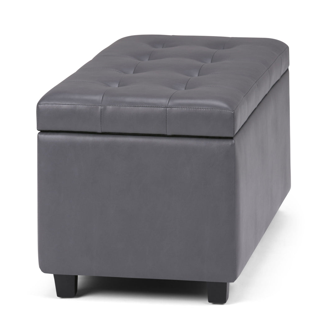 Cosmopolitan - Upholstered Storage Ottoman by Unique Piece Furniture