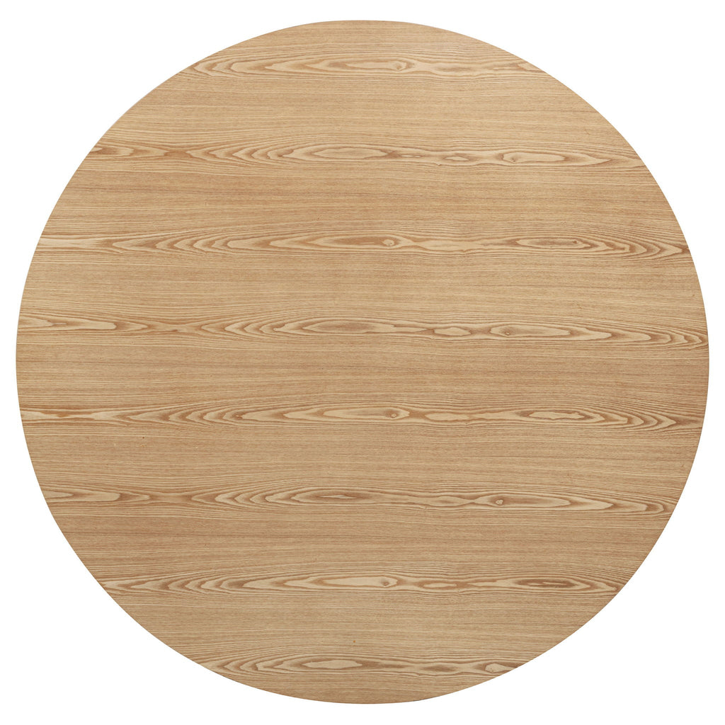 Andrews 5-piece Round Wood Dining Room Table Set Light Ash by Unique Piece Furniture