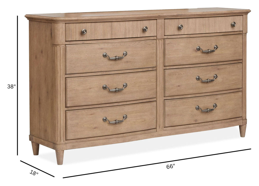Harmony Heights - Double Drawer Dresser by Unique Piece Furniture