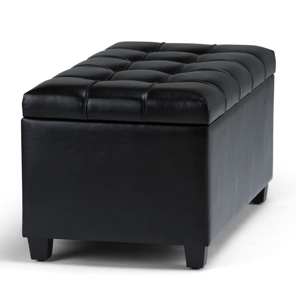 Sienna - Upholstered Storage Ottoman Bench by Unique Piece Furniture