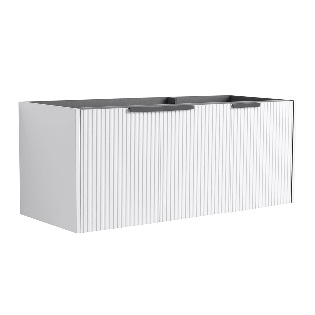 Contemporary Wall Mounted Bathroom Vanity With Soft Close Doors by Unique Piece Furniture