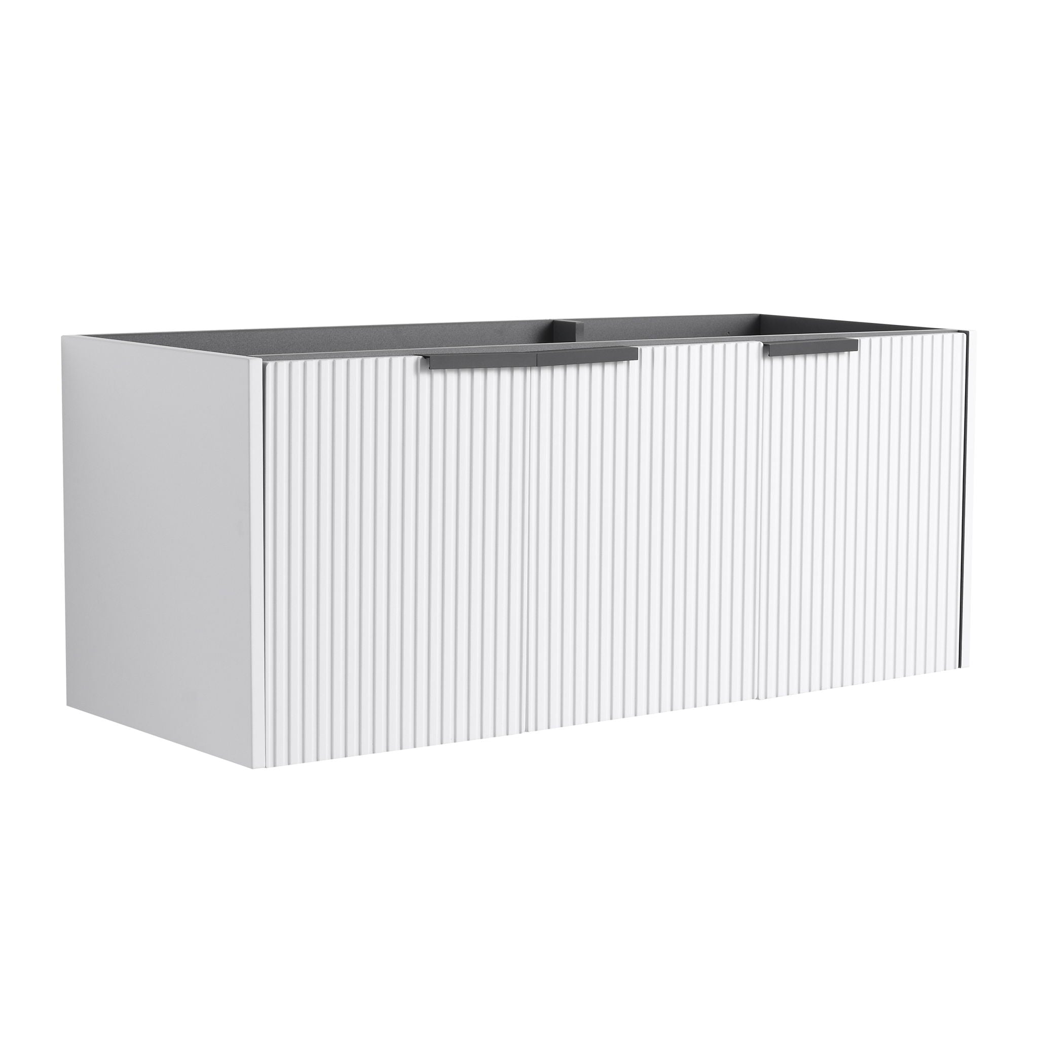Contemporary Wall Mounted Bathroom Vanity With Soft Close Doors by Unique Piece Furniture