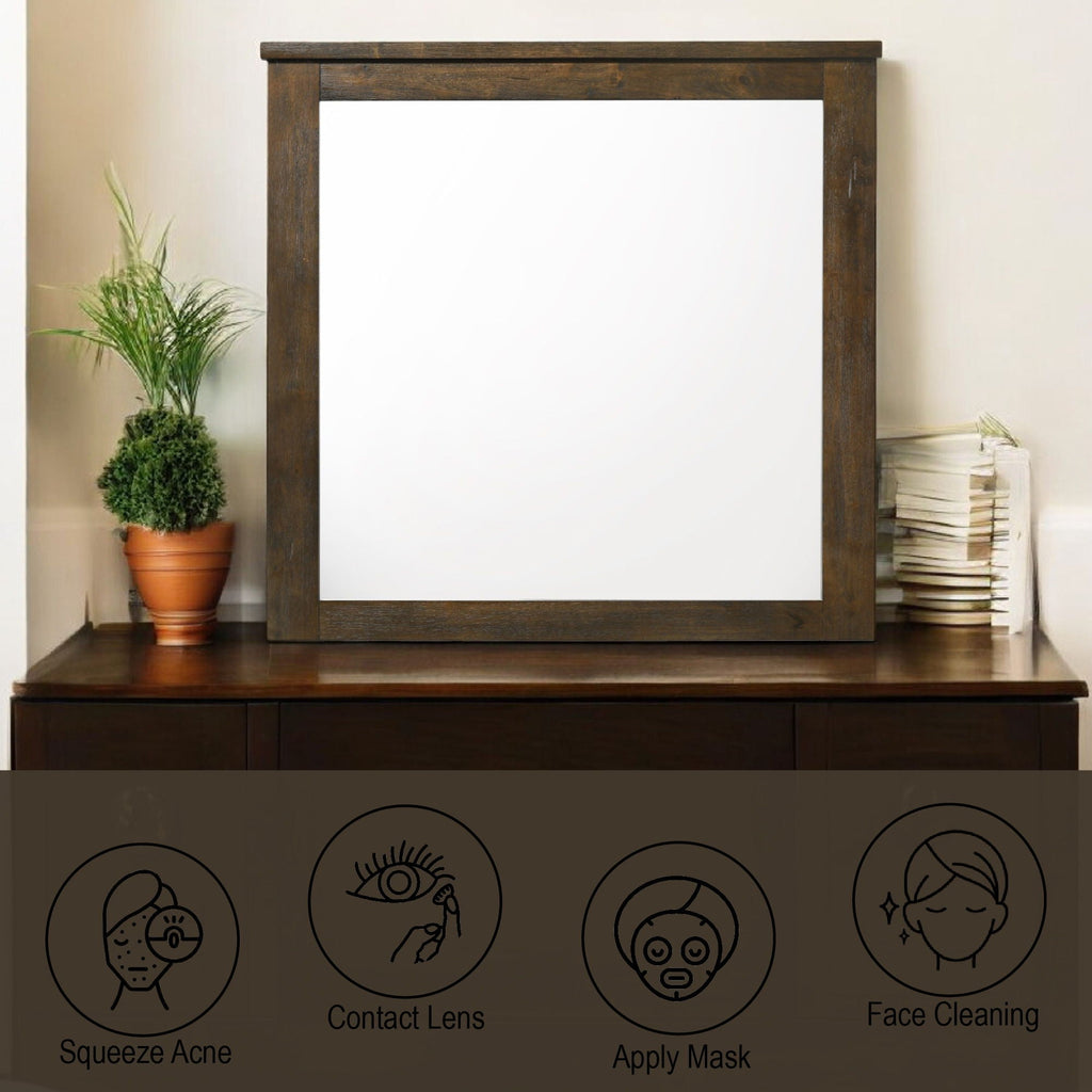 Merrilee - Mirror - Oak by Unique Piece Furniture