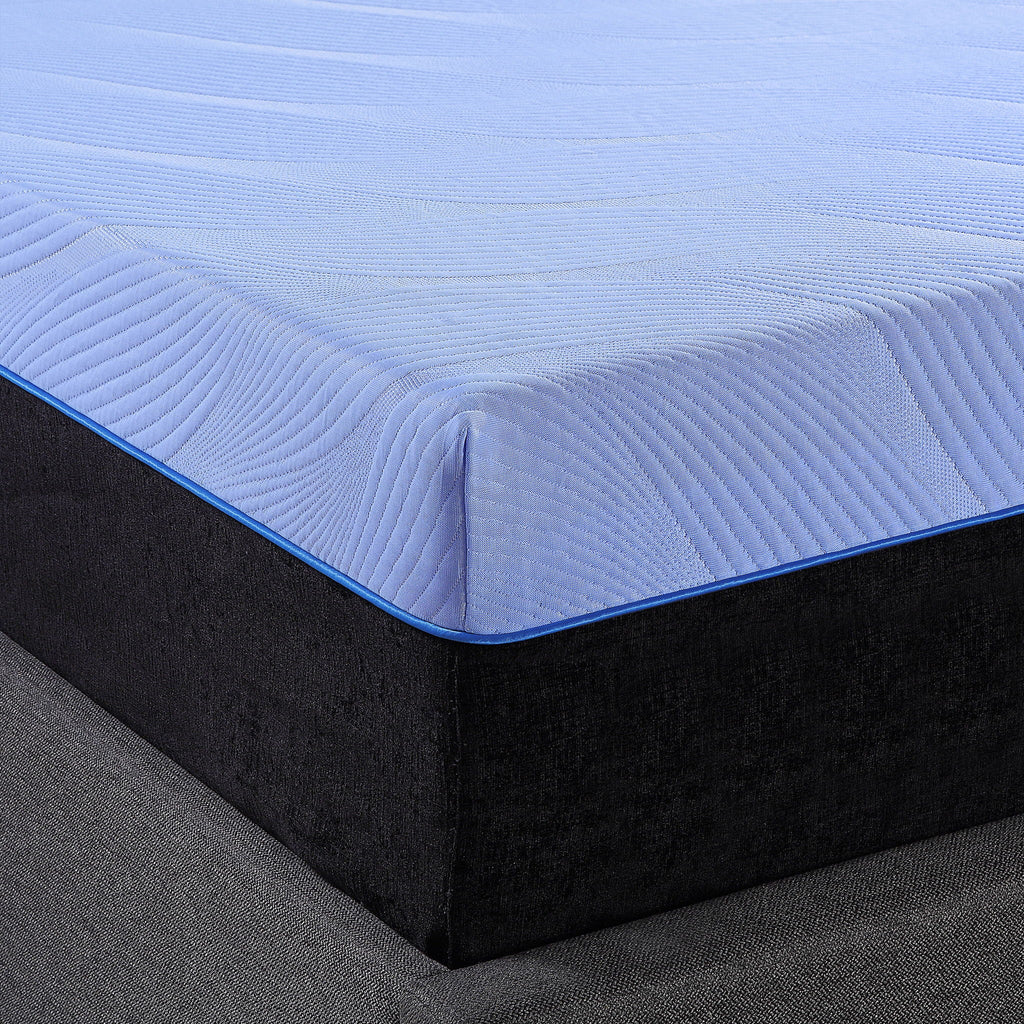 12" Refresh Flex Head Hybrid Cooling GelCare Memory Foam And Coil Mattress by Unique Piece Furniture