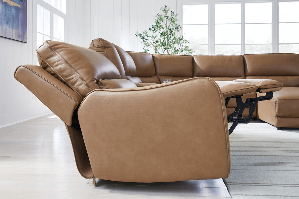 DeepWakes - Power Reclining Sectional by Unique Piece Furniture